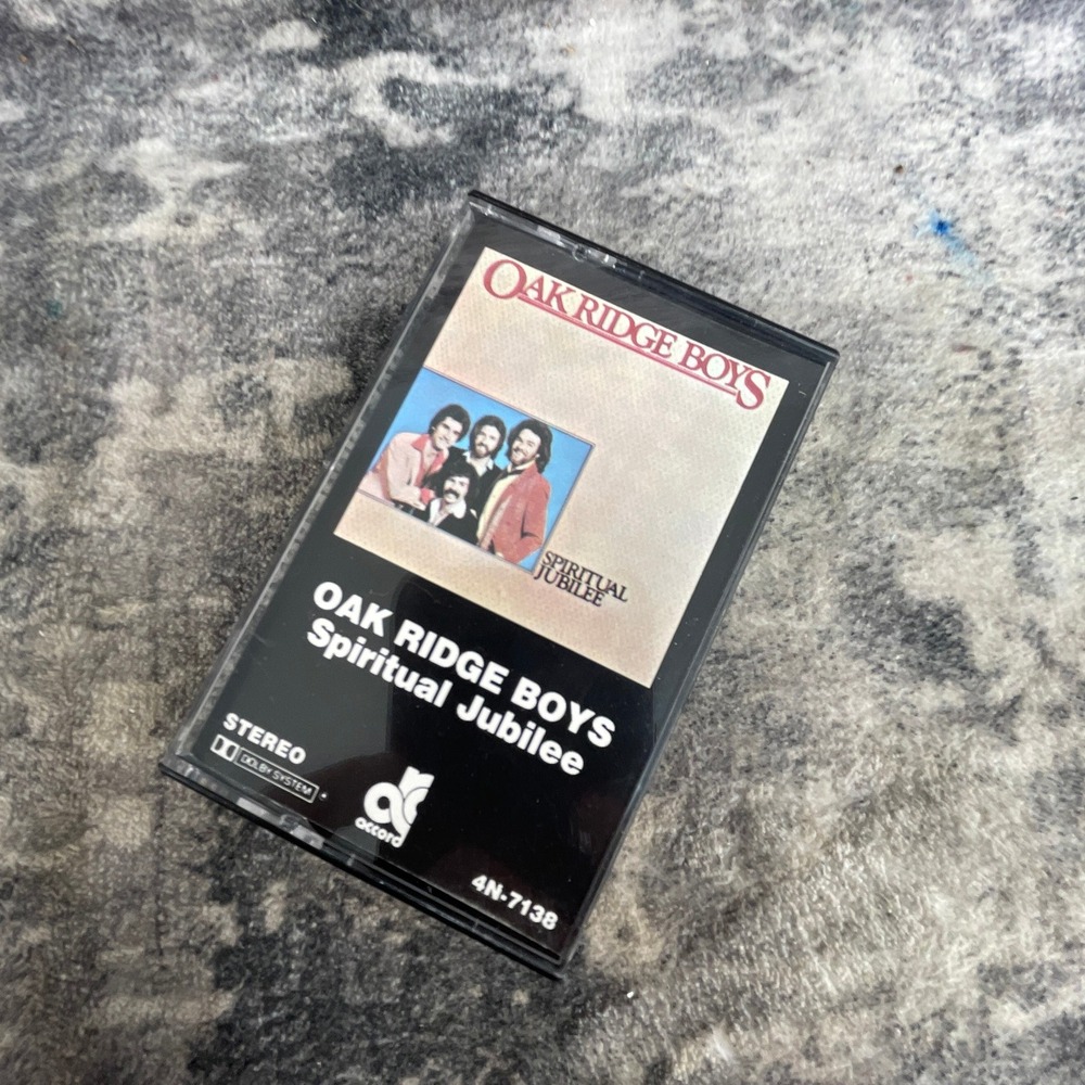 Oak Ridge Boys Spiritual Jubilee Audio Cassette Tape 1982 Gospel‎ Accord 4N-7138